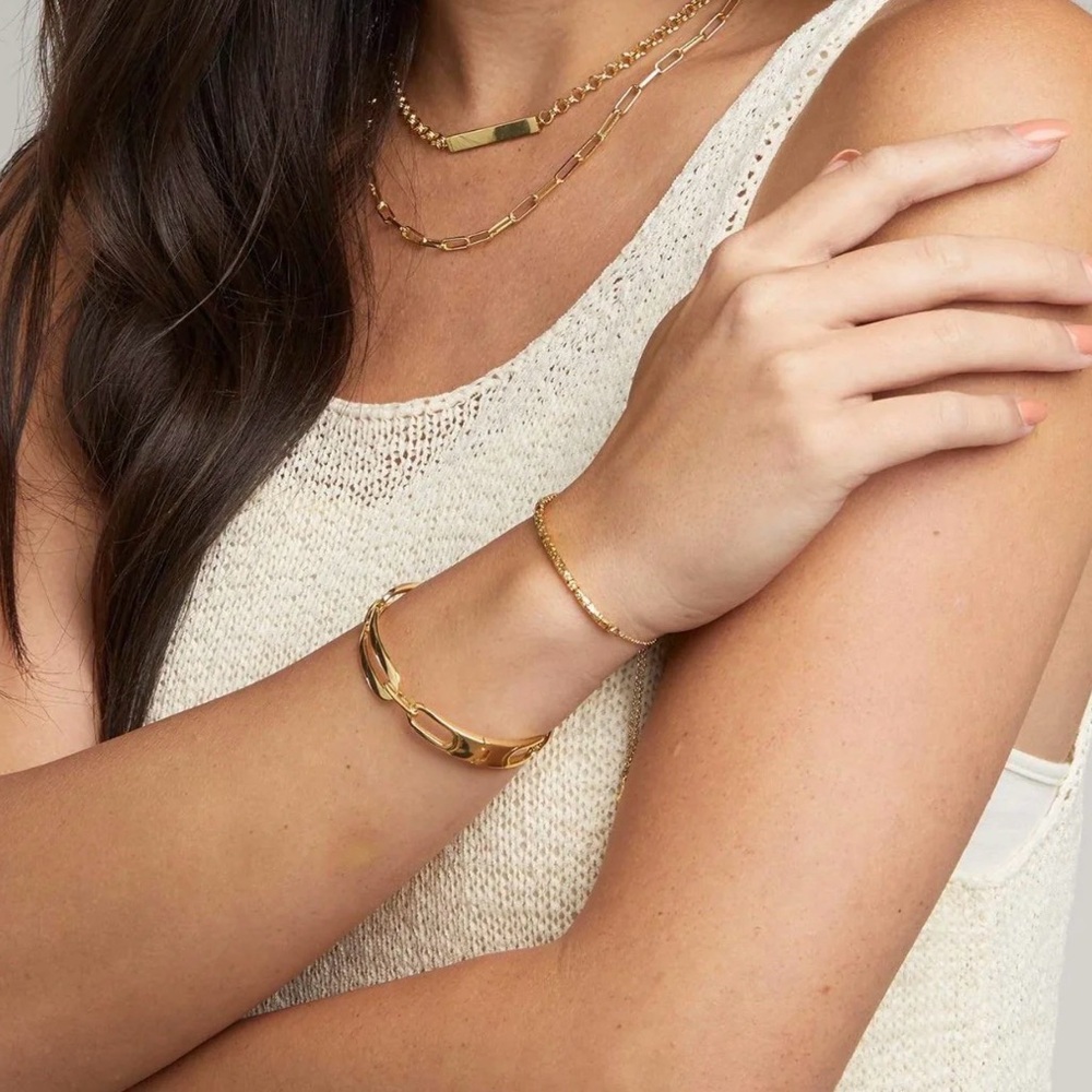 Gorjana Gold Link Bracelet - Picture 3 of 4